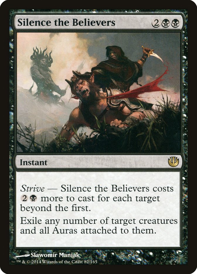 Magic the Gathering Card - Silence the Believers - MTG Circle
