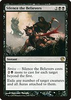 Magic the Gathering Card - Silence the Believers - MTG Circle