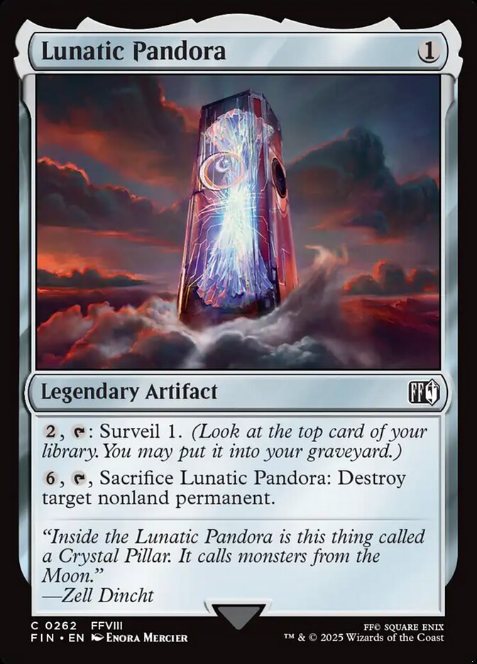 Magic the Gathering Card - Lunatic Pandora - MTG Circle