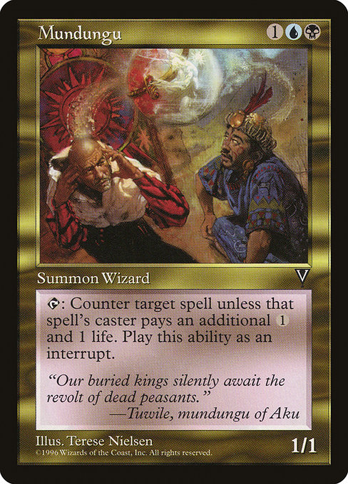 Magic the Gathering Card - Mundungu - MTG Circle