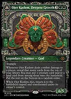 Magic the Gathering Card - Ojer Kaslem, Deepest Growth // Temple of Cultivation - MTG Circle