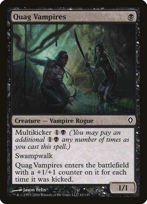 Magic the Gathering Card - Quag Vampires - MTG Circle