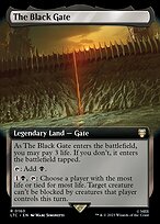 Magic the Gathering Card - The Black Gate - MTG Circle