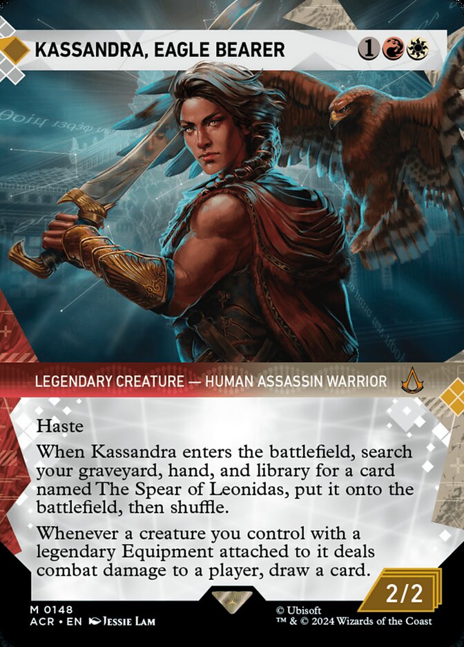 Magic the Gathering Card - Kassandra, Eagle Bearer - MTG Circle