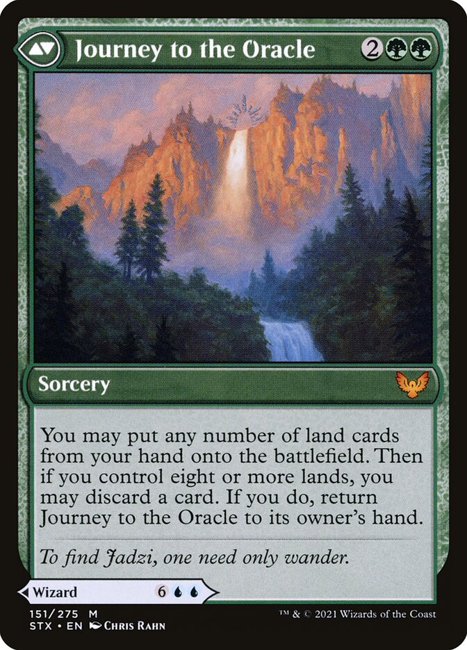 Magic the Gathering Card - Journey to the Oracle - MTG Circle