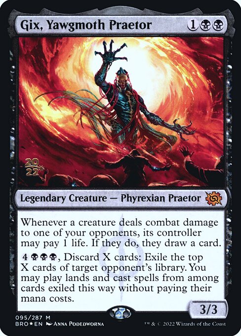 Magic the Gathering Card - Gix, Yawgmoth Praetor - MTG Circle