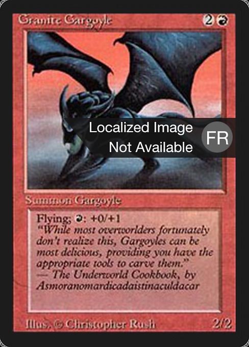 Magic the Gathering Card - Granite Gargoyle - MTG Circle