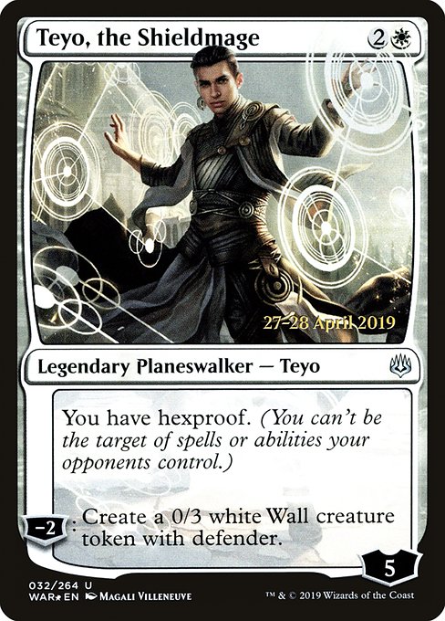 Magic the Gathering Card - Teyo, the Shieldmage - MTG Circle