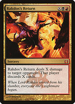 Magic the Gathering Card - Rakdos's Return - MTG Circle