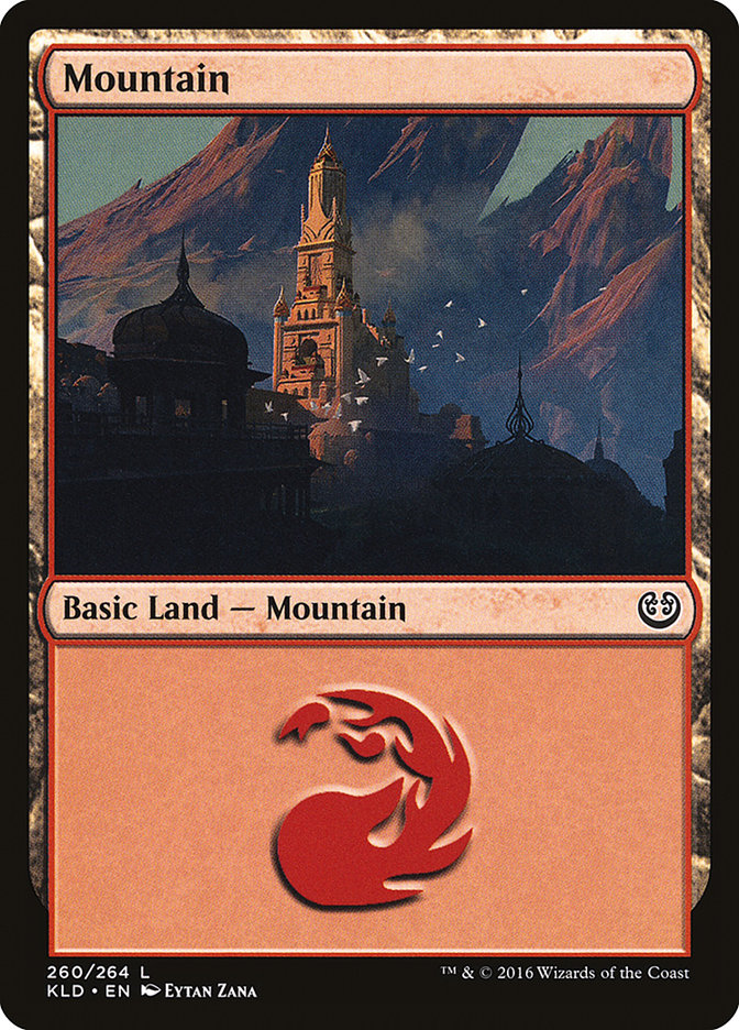 Magic the Gathering Card - Mountain - MTG Circle