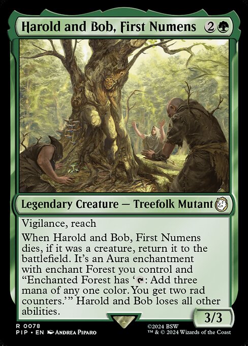Magic the Gathering Card - Harold and Bob, First Numens - MTG Circle