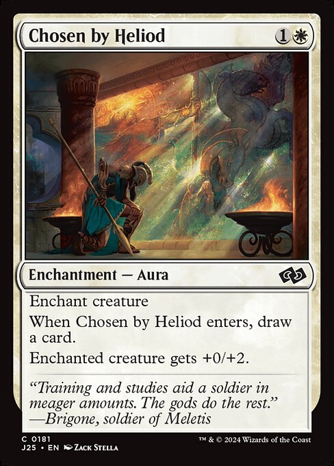 Magic the Gathering Card - Chosen by Heliod - MTG Circle