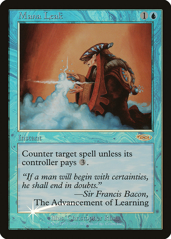 Magic the Gathering Card - Mana Leak - MTG Circle