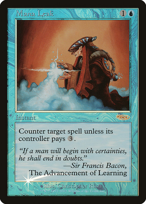 Magic the Gathering Card - Mana Leak - MTG Circle