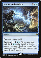 Magic the Gathering Card - Scatter to the Winds - MTG Circle