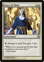 Magic the Gathering Card - Peace of Mind - MTG Circle