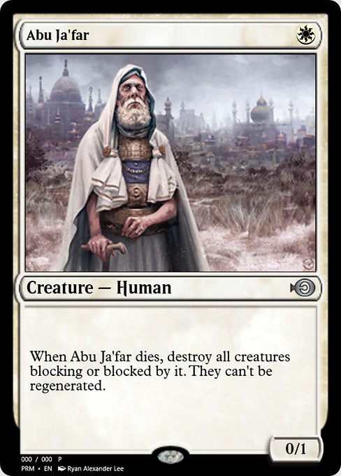 Magic the Gathering Card - Abu Ja'far - MTG Circle