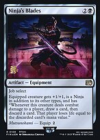 Magic the Gathering Card - Ninja's Blades - MTG Circle