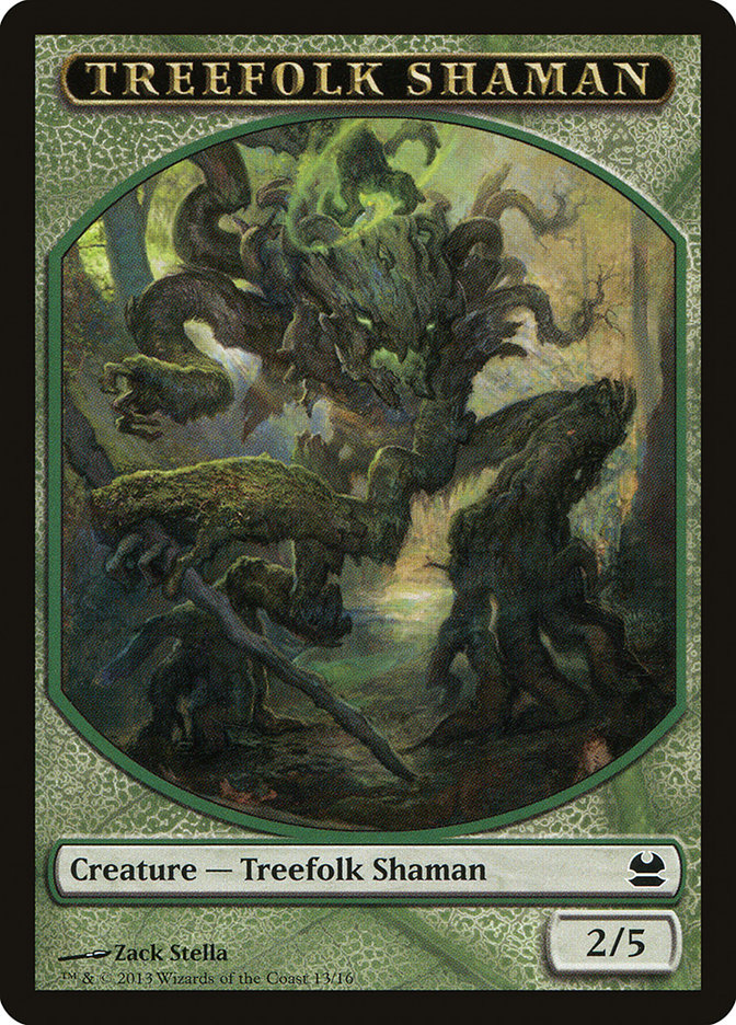 Magic the Gathering Card - Treefolk Shaman - MTG Circle