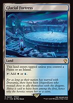 Magic the Gathering Card - Glacial Fortress - MTG Circle