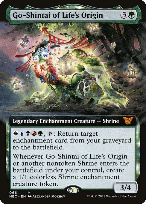 Magic the Gathering Card - Go-Shintai of Life's Origin - MTG Circle