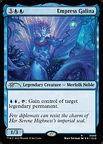 Magic the Gathering Card - Empress Galina - MTG Circle