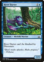 Magic the Gathering Card - River Darter - MTG Circle