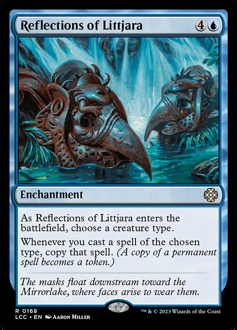 Magic the Gathering Card - Reflections of Littjara - MTG Circle