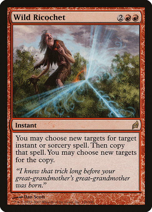 Magic the Gathering Card - Wild Ricochet - MTG Circle