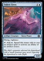 Magic the Gathering Card - Oaken Siren - MTG Circle