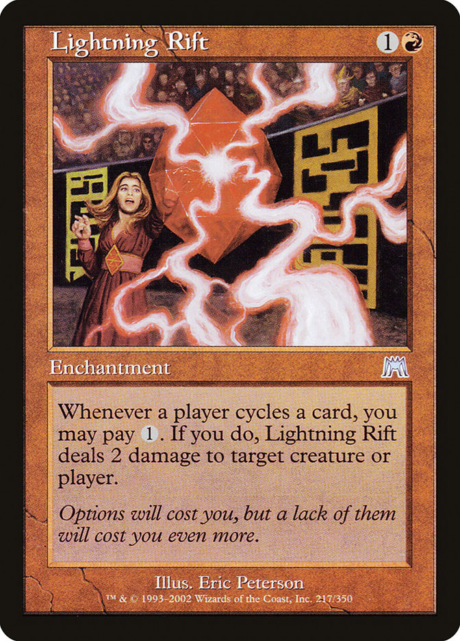 Magic the Gathering Card - Lightning Rift - MTG Circle