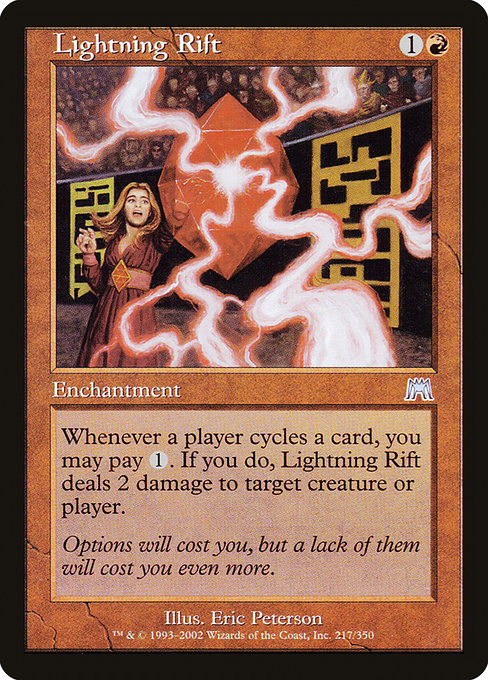 Magic the Gathering Card - Lightning Rift - MTG Circle