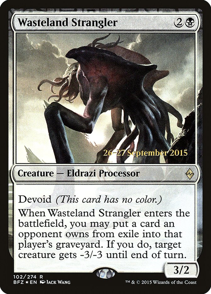 Magic the Gathering Card - Wasteland Strangler - MTG Circle