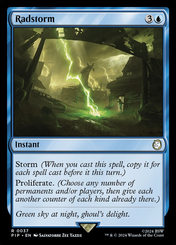 Magic the Gathering Card - Radstorm - MTG Circle