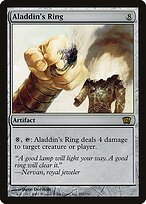 Magic the Gathering Card - Aladdin's Ring - MTG Circle