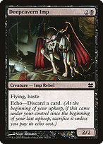Magic the Gathering Card - Deepcavern Imp - MTG Circle