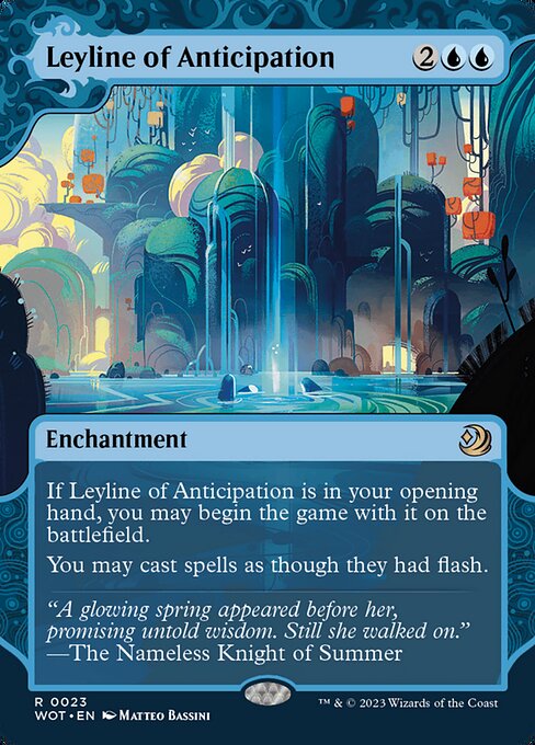 Magic the Gathering Card - Leyline of Anticipation - MTG Circle