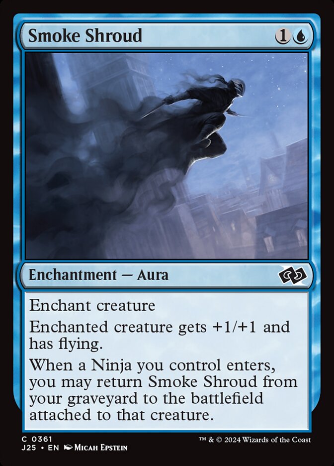 Magic the Gathering Card - Smoke Shroud - MTG Circle