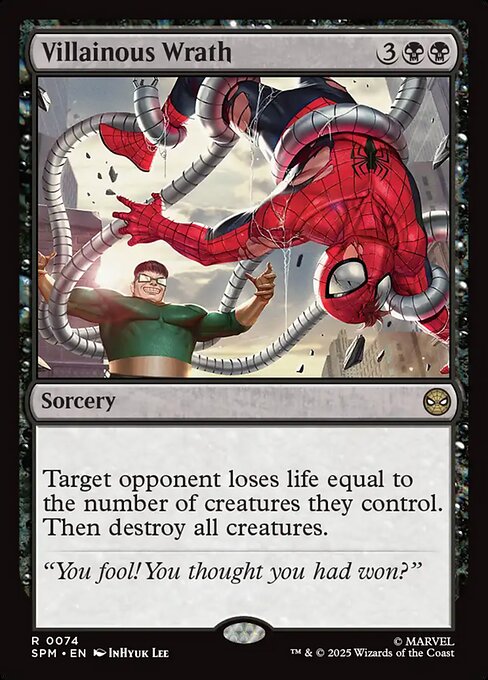 Magic the Gathering Card - Villainous Wrath - MTG Circle