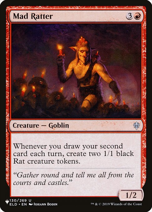 Magic the Gathering Card - Mad Ratter - MTG Circle