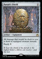 Magic the Gathering Card - Pariah's Shield - MTG Circle
