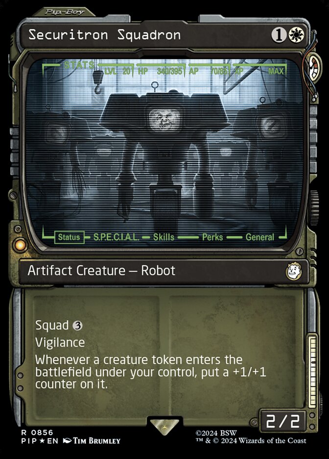 Magic the Gathering Card - Securitron Squadron - MTG Circle