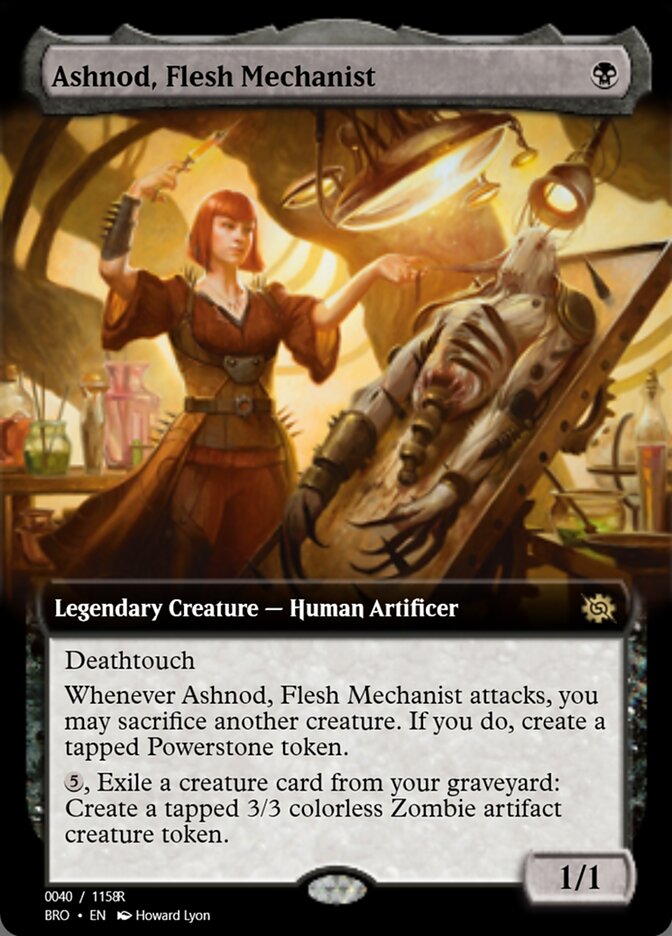 Magic the Gathering Card - Ashnod, Flesh Mechanist - MTG Circle