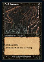 Magic the Gathering Card - Evil Presence - MTG Circle