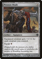 Magic the Gathering Card - Pennon Blade - MTG Circle