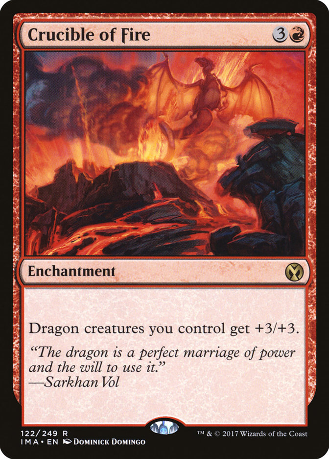 Magic the Gathering Card - Crucible of Fire - MTG Circle