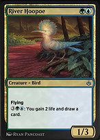 Magic the Gathering Card - River Hoopoe - MTG Circle
