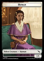 Magic the Gathering Card - Human - MTG Circle