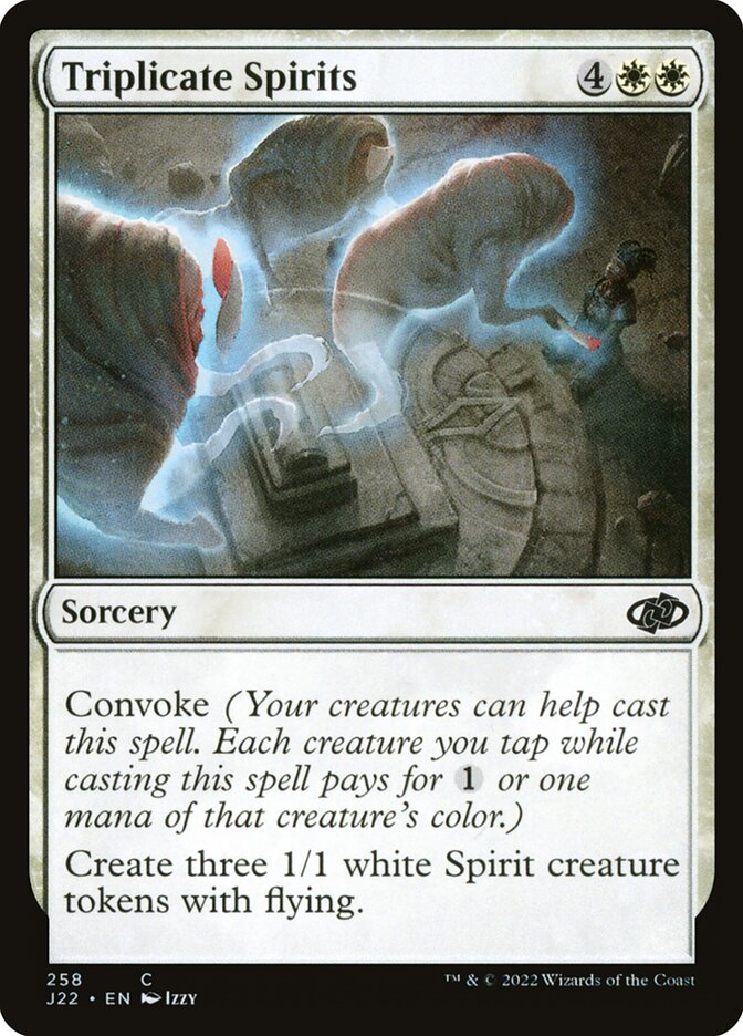 Magic the Gathering Card - Triplicate Spirits - MTG Circle