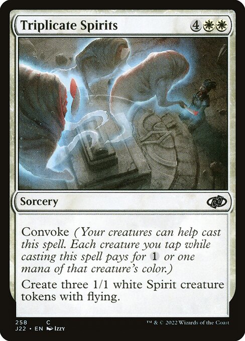 Magic the Gathering Card - Triplicate Spirits - MTG Circle